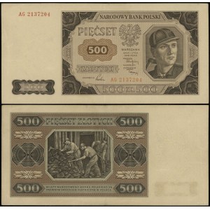 Poland, 500 zloty, 1.07.1948