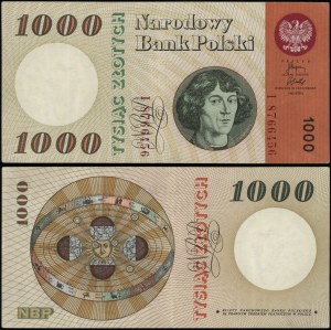 Pologne, 1 000 zlotys, 29.10.1965