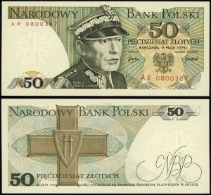 Polsko, 50 zlotých, 9.05.1975
