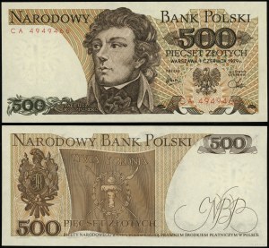 Pologne, 500 zloty, 1.06.1979