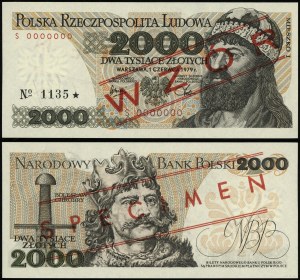 Poland, 2,000 zloty, 1.06.1979