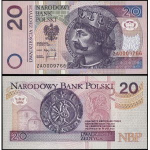 Polen, 20 Zloty, 25.03.1994