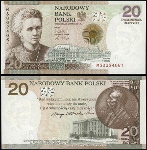 Poland, 20 zloty, 20.04.2011