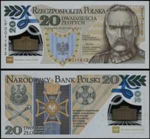 Poland, 20 zloty, 16.01.2014