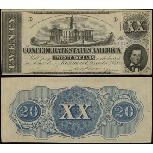 Stati Uniti d'America (USA), 20 dollari, 2.12.1862