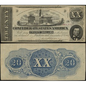 États-Unis d'Amérique (USA), 20 dollars, 2.12.1862