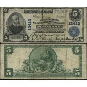 Stati Uniti d'America (USA), 5 dollari, 3.07.1923