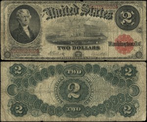 United States of America (USA), $2, 1917
