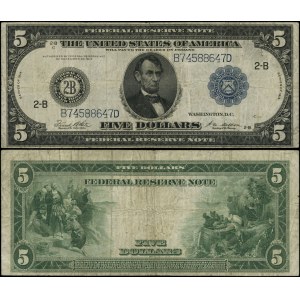 Stati Uniti d'America (USA), 5 dollari, 1914