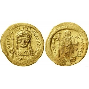 Bisanzio, solidus, 542-565, Costantinopoli