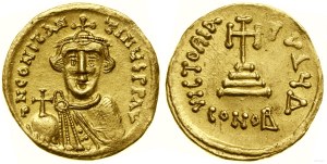 Byzantium, solidus, 641-646, Constantinople