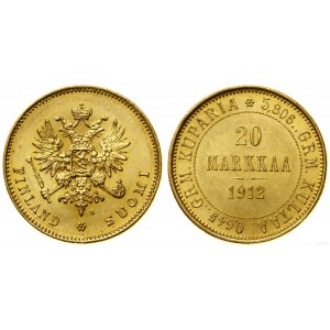 Finnland, 20 Mark, 1912 S, Helsinki