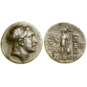 Řecko a posthelénistické období, drachma, (asi 163-130 př. n. l.), Eusebeia