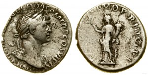 Roman Empire, denarius, (112-114), Rome