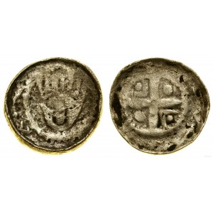 Polonia, denario a croce, (ca. 1090-1100), Wrocław