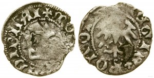 Polonia, Corona da mezzo penny, (1410-1412), Cracovia