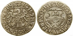 Polska, grosz, 1539, Elbląg