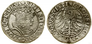 Pologne, penny, 1531, Toruń