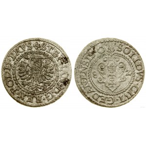 Polonia, scellino, 1582, Danzica