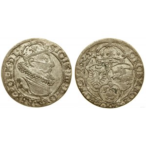 Polsko, šestipence, 1625, Krakov