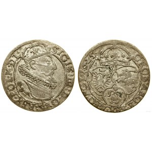Polonia, sei penny, 1625, Cracovia