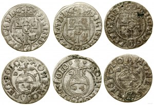 Polska, zestaw 3 półtoraków, 1623, 1624, 1625, Bydgoszcz