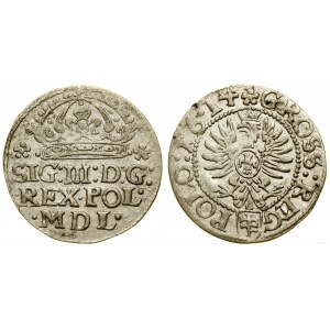Poland, grosz, 1614, Krakow