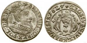 Polonia, penny, 1627, Danzica