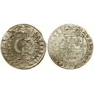 Polonia, zloty (tymf), 1664 AT, Bydgoszcz