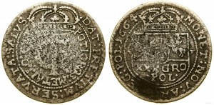 Pologne, zloty (tymf), 1664 AT, Cracovie