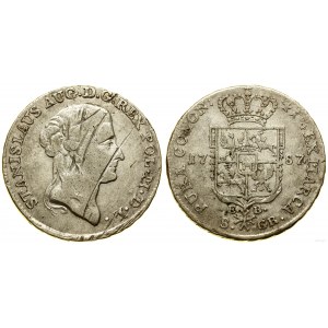 Poľsko, dva zloté (8 groszy), 1787 EB, Varšava