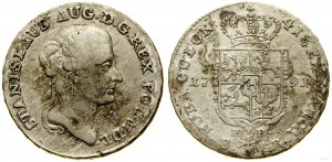 Polsko, dva zloté (8 grošů), 1791 EB, Varšava