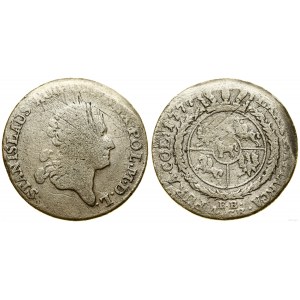 Pologne, zloty (4 grosze), 1777 EB, Varsovie