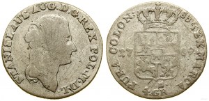 Poľsko, zlotý (4 groše), 1789 EB, Varšava