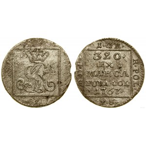 Poland, silver penny, 1767 FS, Warsaw