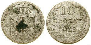 Polska, 10 groszy, 1831 KG, Warszawa