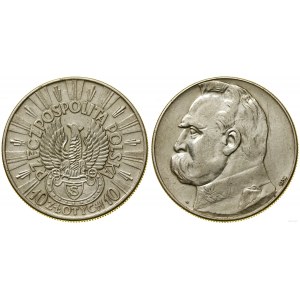 Polonia, 10 zloty, 1934 S, Varsavia
