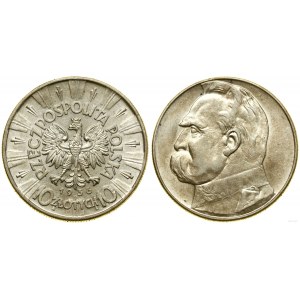 Pologne, 10 zlotys, 1936, Varsovie