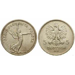 Polonia, 5 zloty, 1930, Varsavia