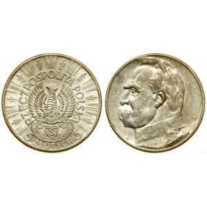 Polonia, 5 zloty, 1934 S, Varsavia