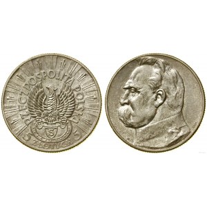 Polen, 5 Zloty, 1934 S, Warschau