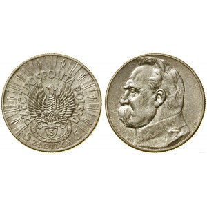 Pologne, 5 zlotys, 1934 S, Varsovie