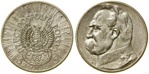Pologne, 5 zloty, 1934 S, Varsovie