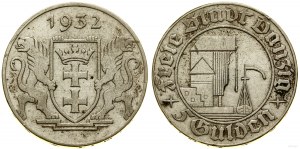Polska, 5 guldenów, 1932, Berlin