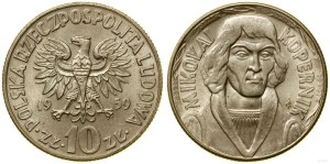 Polonia, 10 zloty, 1959, Varsavia
