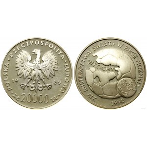 Polsko, 20 000 PLN, 1989, Varšava