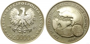 Pologne, 20.000 PLN, 1989, Varsovie