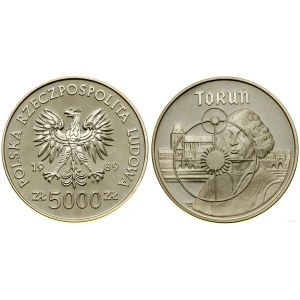 Polska, 5.000 złotych, 1989, Warszawa