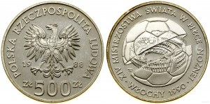 Polsko, 500 zlotých, 1988, Varšava