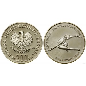 Poľsko, 200 zlotých, 1984, Varšava